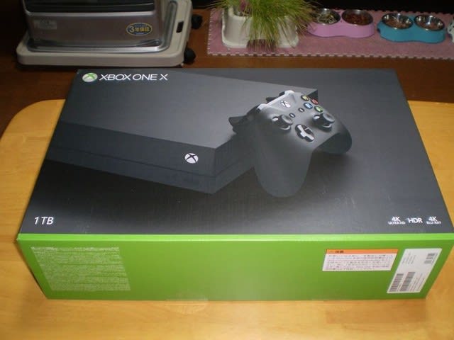 Xbox One】Xbox One X 購入！ - 団長冒険記～蒼翼戦騎団～