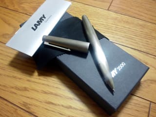 Lamy00プリミエステンレスローラーボール Happy Life