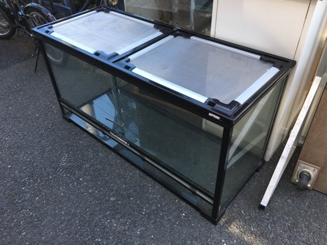 中古1200×450×600爬虫類ケージ - モンスターアクアリウム&レプタイルズ