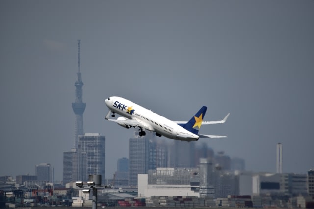 今日はこの1枚で ｓｋｙのスカイツリーショット ５月３日 羽田空港 ボンさんの飛行機写真