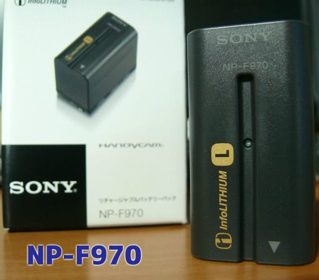 SONY NP-F970 追加 - CAM Style
