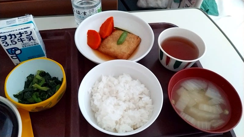 けいゆう病院:ある日の朝食