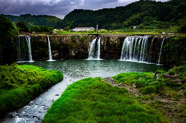 ２０１７ 原尻の滝 東洋のナイアガラといわれた滝は健在だった 大分県豊後大野市緒方町 おうどうもん Oudoumon People Of Hakata