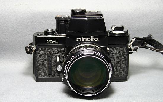 フィルムカメラの黄金時代--ミノルタ Ｘ－１ - 趣味と写真機