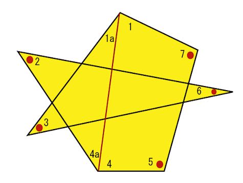 変形多角形の 内角 考え方 名寄 算数数学教室より