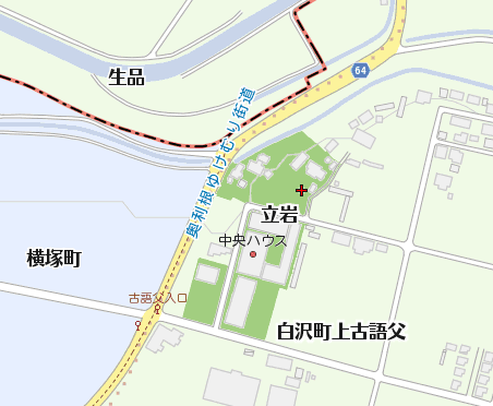 川場村立岩の飛び地