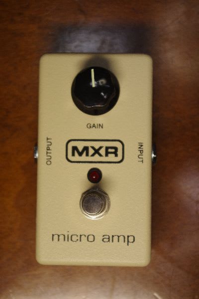 エフェクターその１２ MXR micro amp M133 - Rock＆Guiter