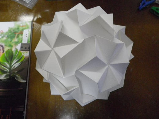 折り紙で照明ができる 大人の科学 私の展示室