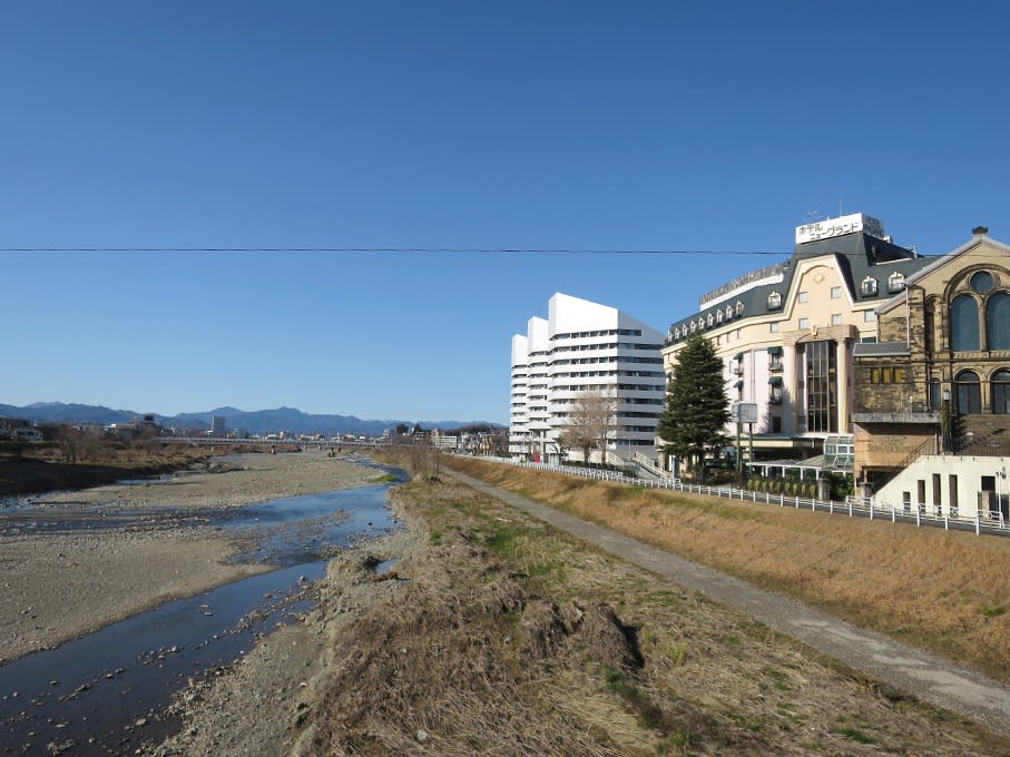 1月9日 八王子大和田橋からの風景 Yopikoの たなばた日記