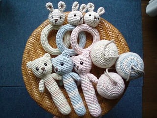 赤ちゃんのおもちゃ 編み物日和