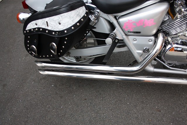 マフラーエ マグナ250(V-TWIN MAGNA) ロングドラッグパイプマフラー
