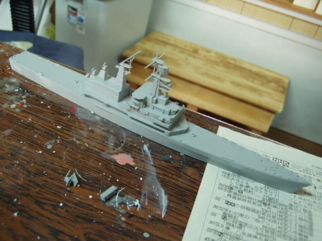 1 700 ミサイル巡洋艦u S S バージニア １ 模型工房クラフトベース工房主の気まぐれ日記