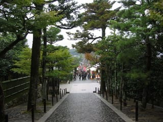 東山慈照寺総門からの眺め