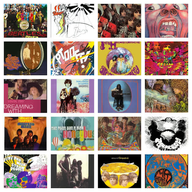 英国サイケ/フリークビート 20枚組　THE RUBBLE 300曲以上 私が大好きな20世紀名盤の英国サイケ盤 - 昔の洋楽が好きなので♪