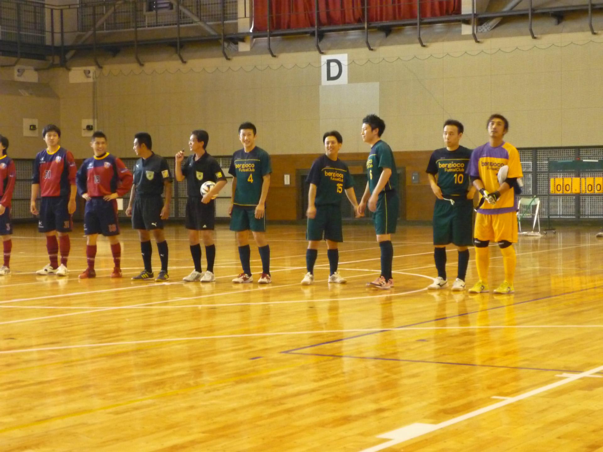 第１３回秋田県社会人フットサルリーグ１部リーグ 第６節 Ber Gioco Futsal Club ｖｓ Fc Amador 謹賀新年 新年あけましておめでとうございます