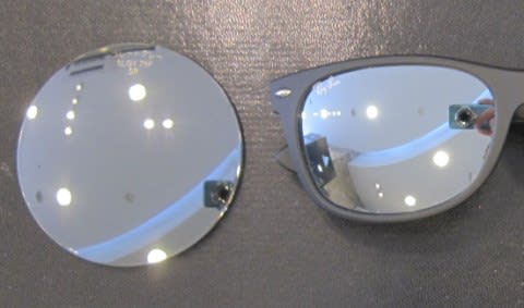 ミラーコーティング度付きサングラス - STAFF TAKUのひとりごと