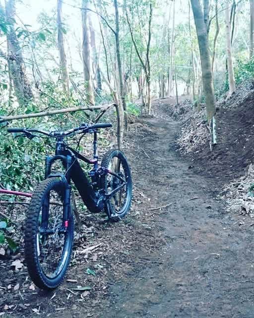 福田の森に新コース 輪工房の店長は今日も遊んでます