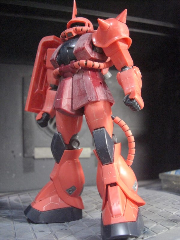 MGシャア専用ザク製作 その1 - ガンプラ製作記 MGシャア専用ザク製作 その1 - ガンプラ製作記