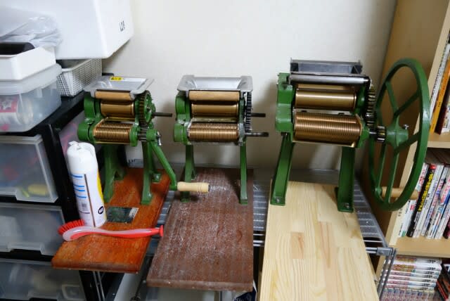 正規品 小野式製麺機 小野式製麺機Ⅱ型(幅広)両刃/レストア済み/人気の