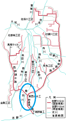 No.1757 吉野川分水・県営曽我川工区(1) - まちみちふうけい No.1757 吉野川分水・県営曽我川工区(1) - まちみちふうけい