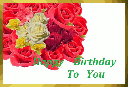 Gimpでハッピーバースデイカードを作る プ こっちむいて