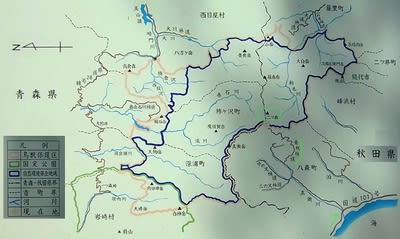 Goo5 MAP 二ッ森へ登る