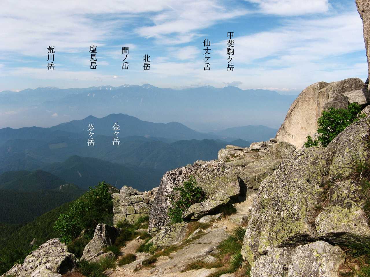 奥秩父　金峰山（きんぷさん）の画像