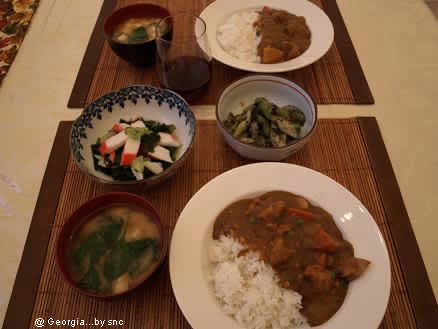 ポークカレー 昭和な食卓 Si Yo Hablo Japones