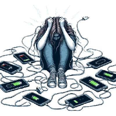 スマホ充電イメージ