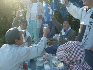 ⑥乾杯