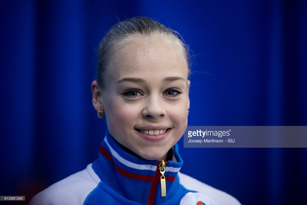 17 18 フィギュアスケート ロシア女子選手ジュニア1 きのつらゆき Kino Tea