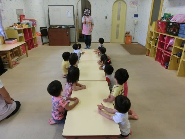 運動会の旗作りをしました 幼児教室 もみの木 Youjikyousitu Mominoki Yahoo Co Jp