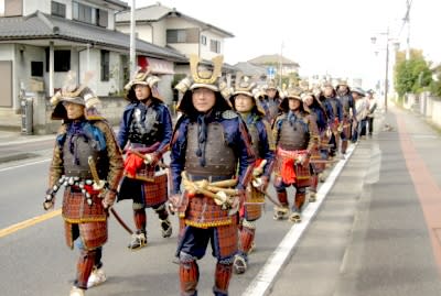 倉賀野城 16騎 武者行列 H-21-11-3 - クタビレ爺イの山日記 倉賀野城 16騎 武者行列 H-21-11-3 - クタビレ爺イの山日記