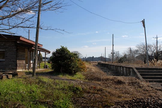 鹿島鉄道桃浦駅跡