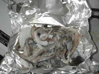 イカわたのホイル焼きを作った アーナンダのブログ