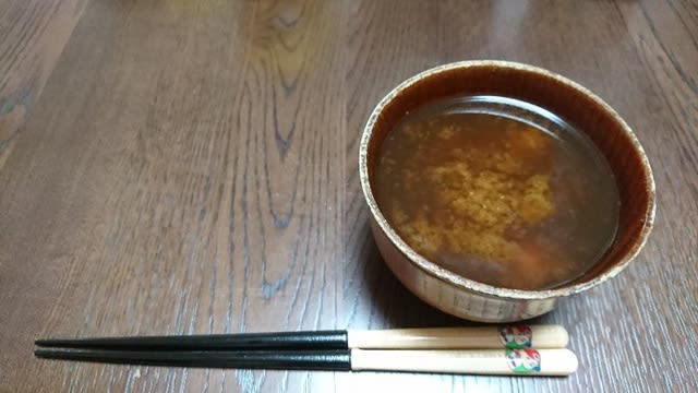 今朝の味噌汁 ｂｂｂ