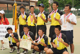 北海道尚志学園高校 ソフトテニス部 準優勝 治 癒 鍛 体 トータルボディサポートファーストステップ