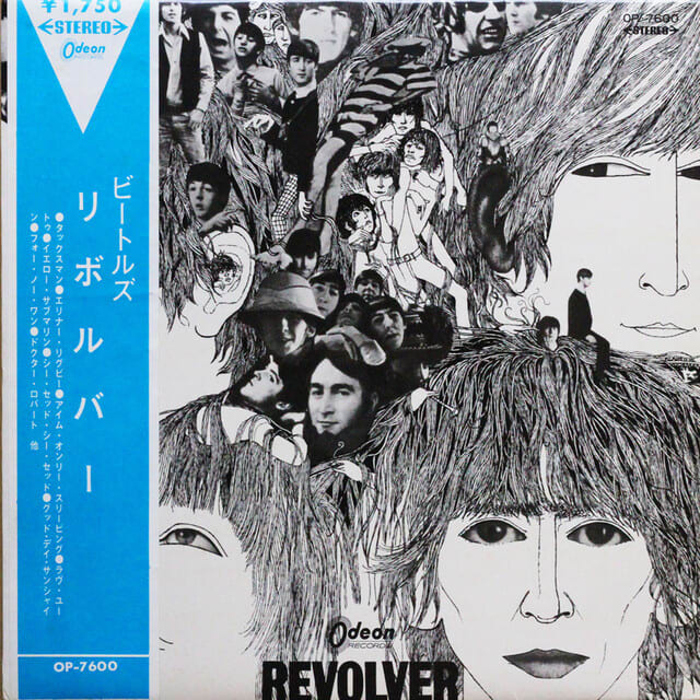 【帯付き】THE BEATLES REVOLVER LP ビートルズ　リボルバー