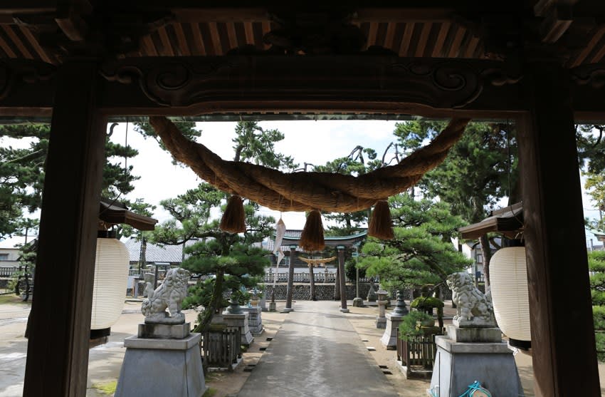 放生津八幡宮 富山県射水市八幡町 今 出発の刻 たびだちのとき