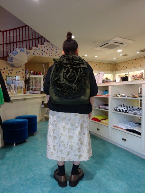 gomme デコレーションフリルリュック gomme】ゴム 公式オンラインショップ