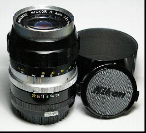 Nikon NIKKOR Q C Auto 135mm 3.5 フード