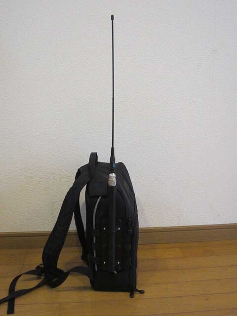 LC-192 (IC-705 用 純正マルチバッグ) の アンテナマスト (2 LC-192 (IC-705 用 純正マルチバッグ) の アンテナマスト (2