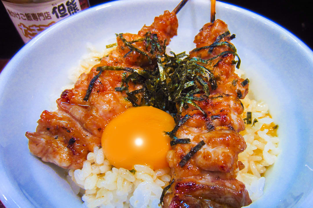 プレミアム卵かけご飯 せせり焼き鳥のせ 炎のクリエイター日記 プレミアム卵かけご飯 せせり焼き鳥のせ 炎のクリエイター日記