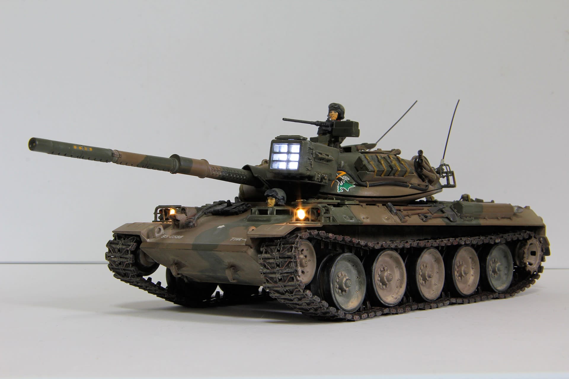 RC可動化 1/35 74式戦車 （その13 完成） - Ganponブログ