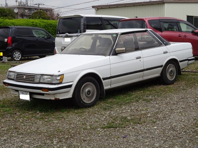 21年3月に見掛けたトヨタ マーク Gx71 角グレイスの自動車 鉄道撮影記