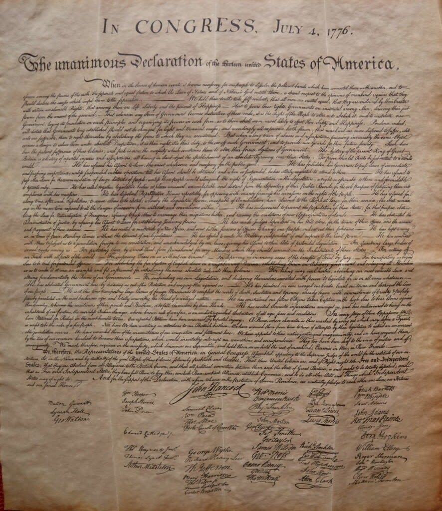 アメリカ独立宣言 The Unanimous Declaration Of The Thirteen United States Of America 補 英語生活ノおト A