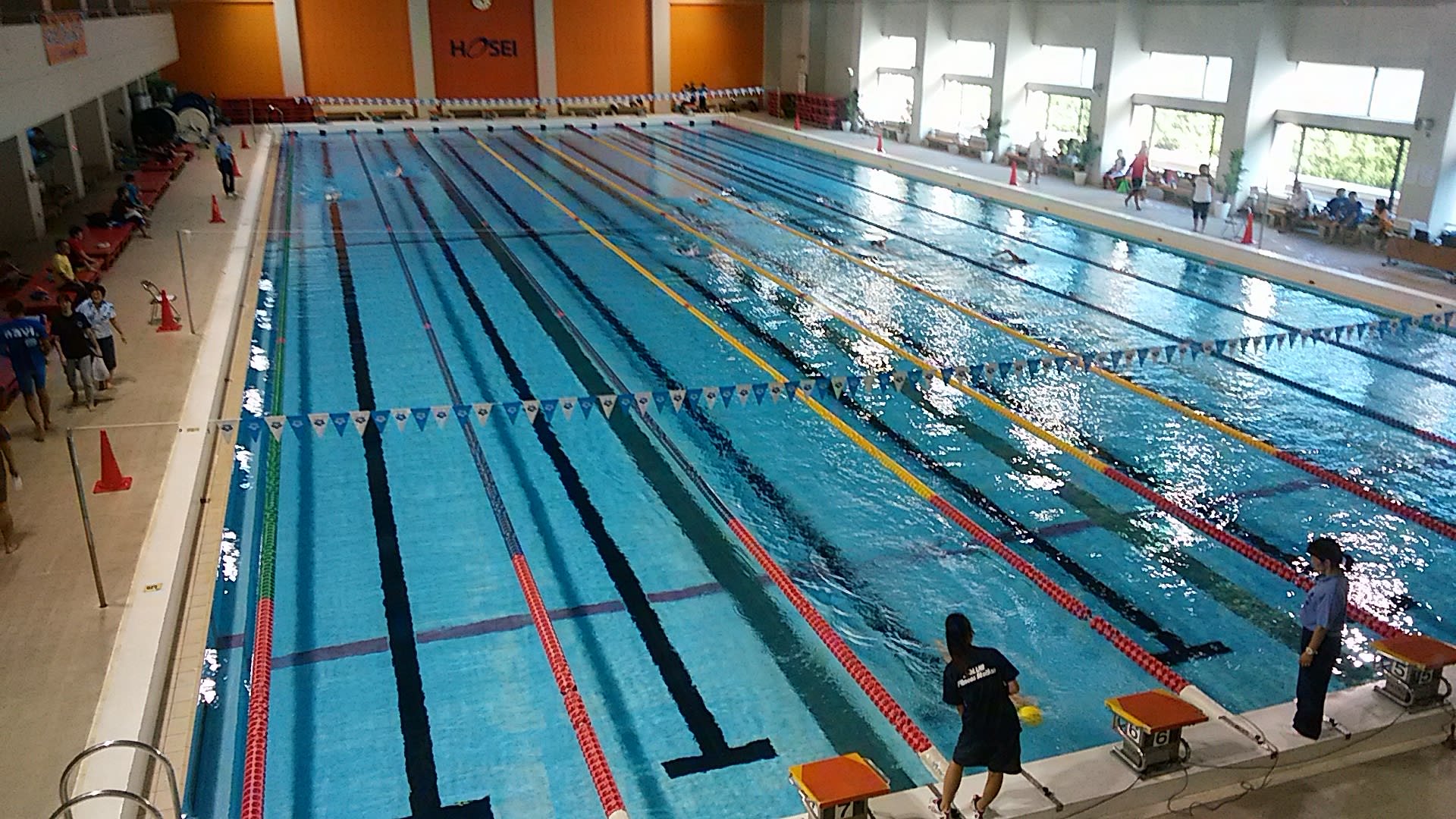 法政大学 １５００ｍ自由形 居眠りスイマー