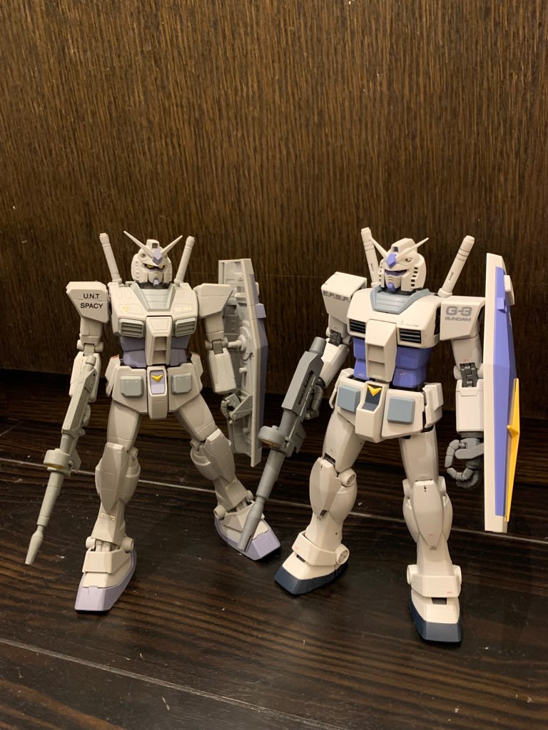 MG G3ガンダムVer2.0新旧比較。 - ザクとは違うのだよザクとは！！buchiblog