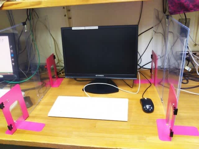 コロナ対策 安らぎの里 お絵描き 写真 時々古典