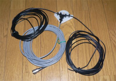 3.5〜3.8MHz-SSB1kw以下ダブルバズーカアンテナ